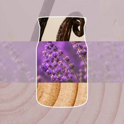 4. Świeca duża DRIED LAVENDER & OAK YANKEE