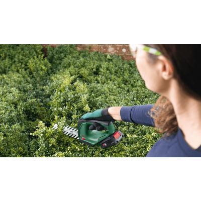 7. Bosch AdvancedShear 18V-10 akumulatorowe nożyce do trawy 10 cm Litowo-jonowa (Li-Ion) Czarny, Zielony
