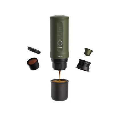 3. Outin Nano Czarny, Zielony