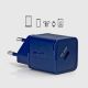 10. Ładowarka sieciowa SBS TETRGAN1C20B 20W GaN z Power Delivery - niebieska