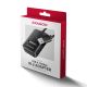 8. Obudowa SSD Axagon ADM2-AM USB-A 10Gbps - M.2 NVMe & SATA SSD adaptér, kabelis USB-A 10cm Czarny