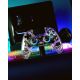 2. Deltaco Gaming GAM-169-T kontroler gier Przezroczysty Bluetooth/USB Gamepad Android, Nintendo Switch, PC, PlayStation 4, iOS