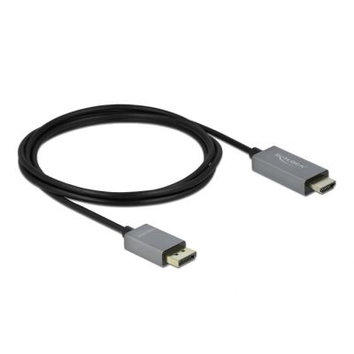 DeLOCK Aktywny DisplayPort 1.4 do kabla HDMI 4K 60 Hz (HDR), 2 m