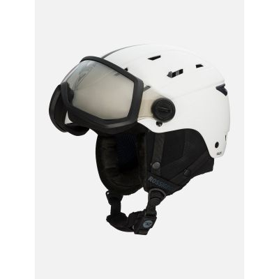 2. Kask narciarski ROSSIGNOL Allspeed Visor Impacts Photochromic biały