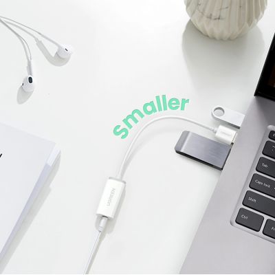 11. Kabel Ugreen US288 60131 USB-A / USB-C QC 3.0 3A 1m - biały