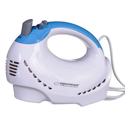 28. Blender, Mikser ręczny Esperanza TIRAMISU EKM010 (300W; kolor biały)