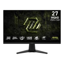 MSI MAG 275QF E20 monitor komputerowy 68,6 cm (27") 2560 x 1440 px Wide Quad HD LCD Czarny