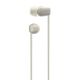 3. Sony WI-C100 Zestaw słuchawkowy Bezprzewodowy Douszny Połączenia/muzyka Bluetooth Beżowy