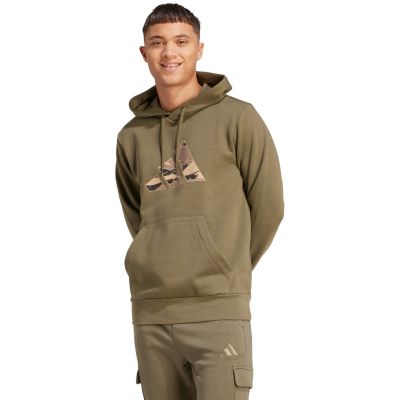 7. Bluza męska adidas Camo oliwkowa JM6379