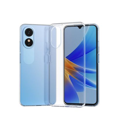 3. Ultra Clear 0.5mm etui do Oppo A17 cienki pokrowiec przezroczyste