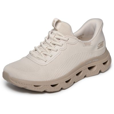 6. Skechers damskie sneakersy Slip-In BOBS ARC WAVES 117629 NAT