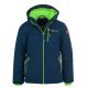 Kurtka narciarska dziecięca Trollkids Kids Hemsedal Snow Jacket XT navy z odblaskami granatowa (513-100)