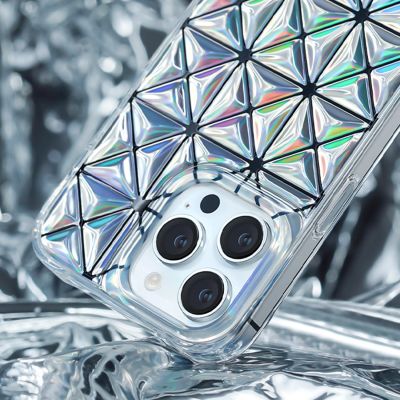 5. Kingxbar Miya Series etui iPhone 14 Pro pokrowiec obudowa na tył plecki laser color