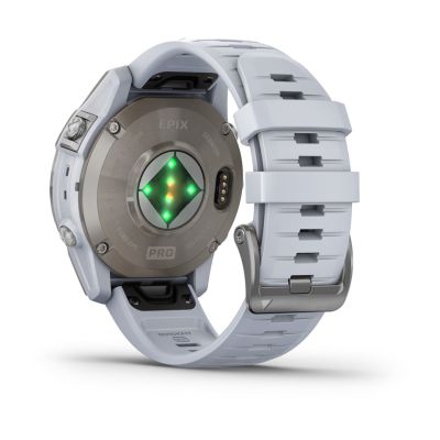 11. Zegarek sportowy Garmin Epix Pro Gen 2 Sapphire 47mm Titanium Whitestone