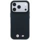 3. Etui BMW M Quadrille Kevlar Metal Logo MagSafe na iPhone 17 Pro / 18 Pro -  granatowe