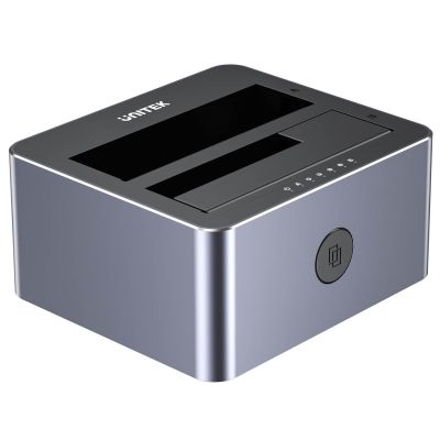 2. UNITEK STACJA KLONUJĄCA DYSKI 2 X SATA 2,5"/3,5" USB-C 10GBPS