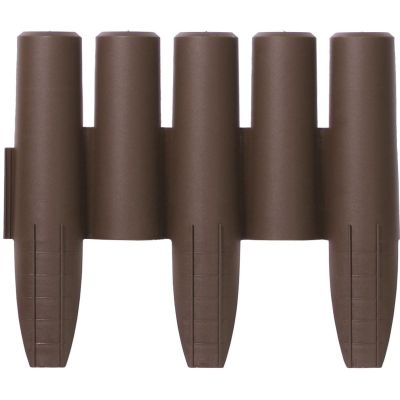 35. PALISADA OGRODOWA OBRZEŻE TRAWNIKOWE 270CM IPAL 5 BRĄZ