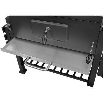 16. Grill węglowy XXL żeliwny ruszt 78x42,5cm
