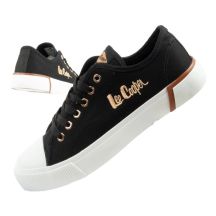 Lee Cooper buty sportowe damskie trampki z tkaniny stylowe czarne