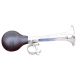 20. TRĄBKA KLAKSON ROWEROWY CHROM 21CM DUNLOP
