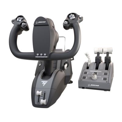 2. Thrustmaster TCA Yoke Pack Boeing Edition Czarny, Szary USB Fightstick PC, Xbox, Xbox One, Xbox One S, Xbox One X, Xbox Series S, Xbox Series X