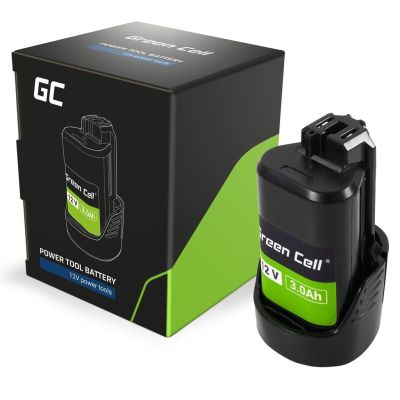 15. Green Cell Bateria do Bosch GBA 12V 3Ah zamiennik GBA 1600A00X79