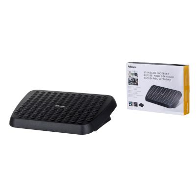2. Fellowes Ergonomia podnóżek ergonomiczny biurowy pod stopy, czarny