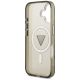 7. Etui Guess IML Gradient Triangle Logo MagSafe na iPhone 17 - oliwkowe