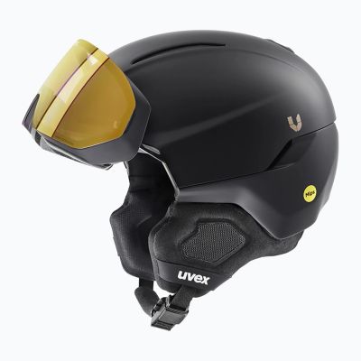 5. Kask narciarski UVEX Ultimate horizon MIPS black matt
