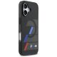 4. Etui BMW M IML Metal Buttons Tricolor Lines MagSafe na iPhone 17 - czarne