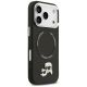 4. Etui Karl Lagerfeld Karl & Choupette Pins MagSafe do iPhone 17 Pro - czarne