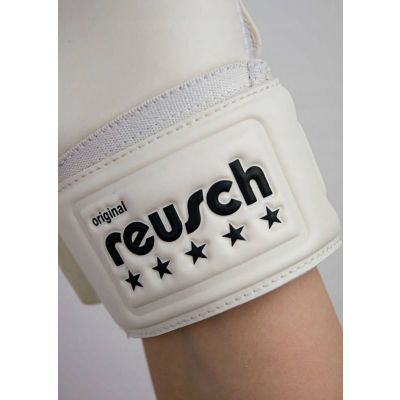 6. Rękawice bramkarskie Reusch Legacy Arrow Solid Junior Jr 53/72/504/1100