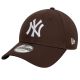 New Era League Essential 9FORTY New York Yankees Cap 60471458 Brązowe OSFM