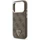 6. Etui Guess 4G Triangle Logo MagSafe na iPhone 17 Pro - brązowo-złote