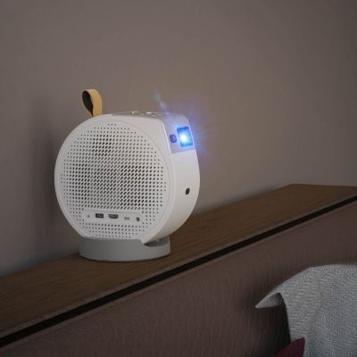 8. Projektor Benq GV50 | Full HD (1920x1080) | 500 ANSI lumenów | Biały/Szary | Sieć Wi-Fi