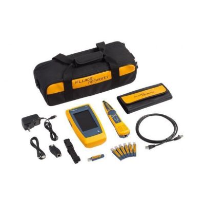 6. Fluke LIQ-KIT tester kabli sieciowych Tester PoE Szary, Żółty