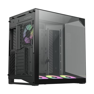 14. GameMax NEX C56 VC BK zabezpieczenia & uchwyty komputerów Midi Tower Czarny