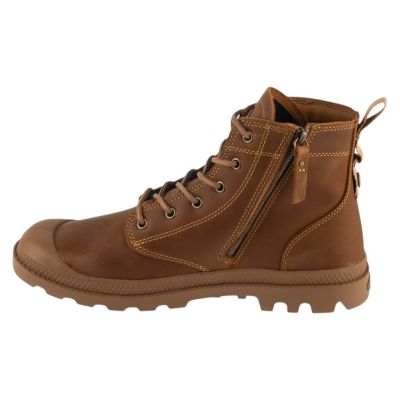 2. Palladium Pampa Zip Lth Legacy 79502-257-M Brązowe 41