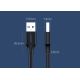 12. Ugreen kabel przewód USB 2.0 (męski) - USB 2.0 (męski) 1 m czarny (US128 10309)