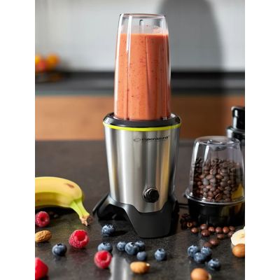 26. Blender sportowy Esperanza MASTER EKM028 (1000W; kolor czarno-srebrny)