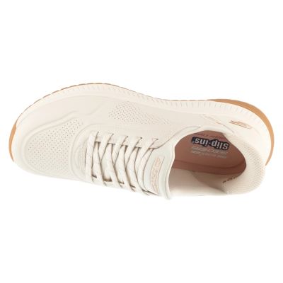 3. Skechers Slip-Ins: Bobs Squad 4 - Key Look 117740-WHT Białe 36