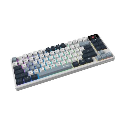 2. Klawiatura do gier MSI FORGE GK600 TKL Wireless SKY Bezprzewodowa