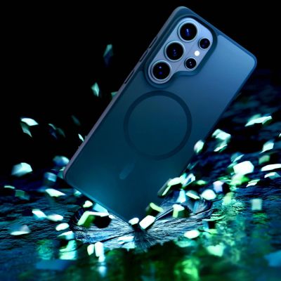 5. Etui 3mk Smoke MagCase na Samsung Galaxy S26 Ultra - szare-półprzezroczyste