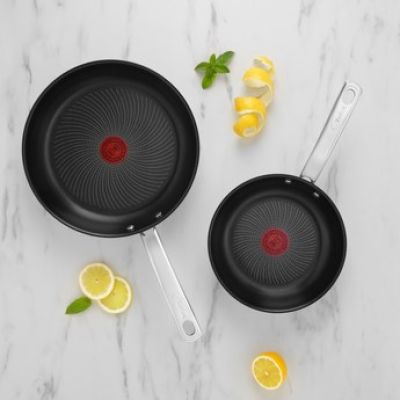 2. Zestaw 2 patelni TEFAL Intuition B817S255 20/26 cm