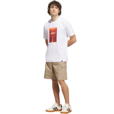 6. Koszulka męska adidas Waterfall Graphic biała KH0398