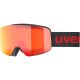 2. Gogle narciarskie dla dzieci Uvex pwdr FM - black/red/orange/clear