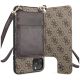 3. Etui Guess 4G Crossbody na iPhone 11 Pro Max - brązowe