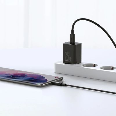 11. Baseus Super Si 1C szybka ładowarka USB Typ C 25W Power Delivery Quick Charge czarny (CCSP020101)