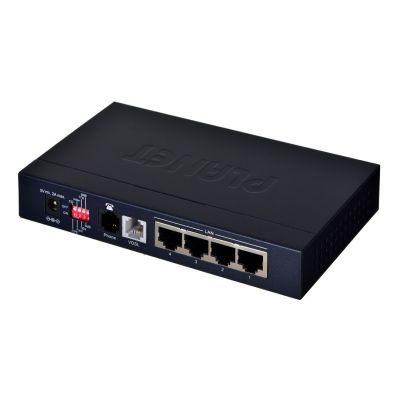 3. Konwenter PLANET VC-234 VDSL2 1xRJ-11, 4xRJ-45, 30A