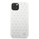 3. Etui Mercedes Silver Stars Pattern na iPhone 13 - białe
